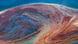 Oil from the leaking Deep Horizon oil rig is seen swirling through the currents in the Gulf of Mexico