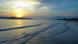 A photo of Cenang beach on the island of Langkawi at sunset.